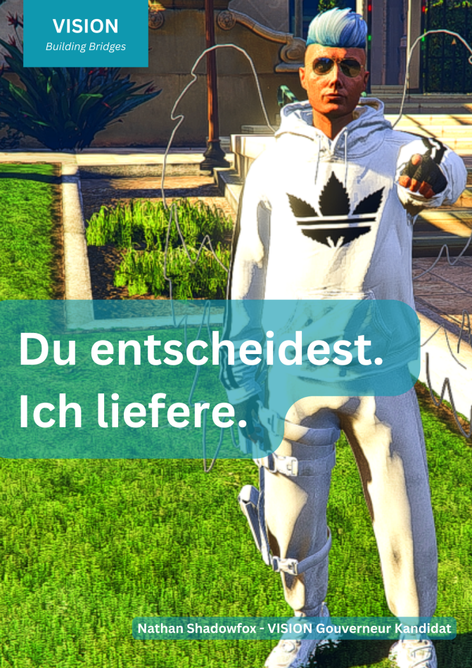 VISION Wahlplakat 1