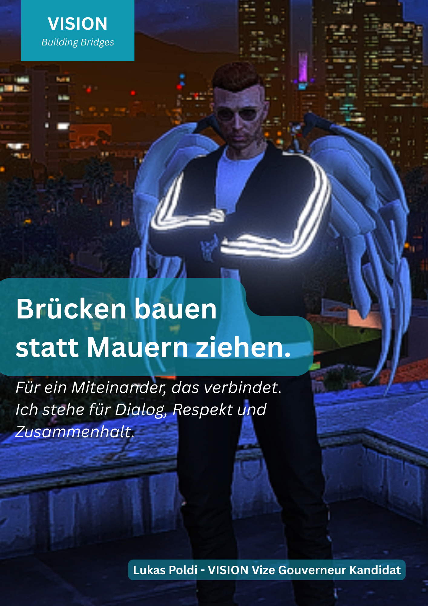 VISION Wahlplakat 2