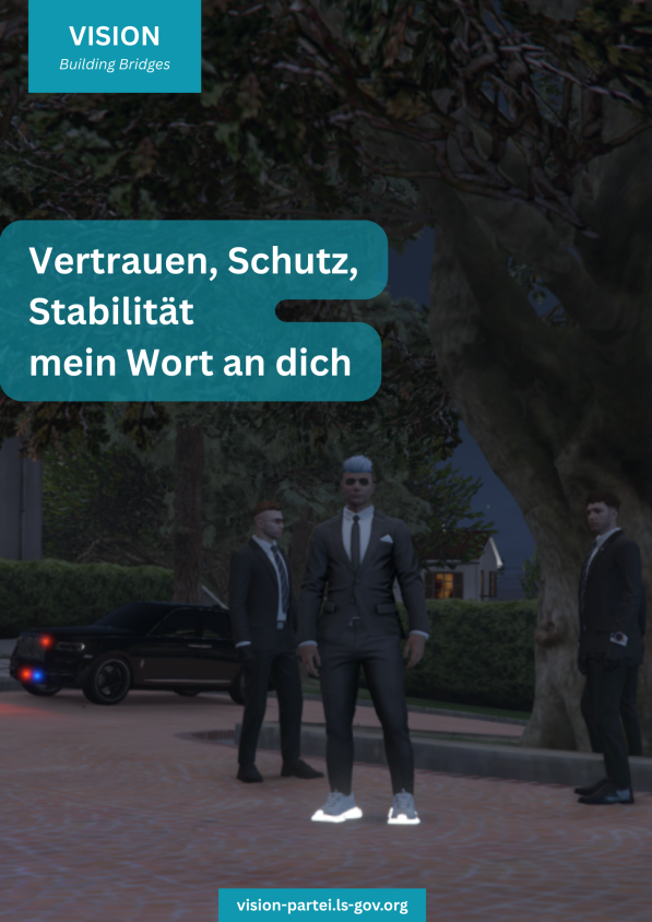 VISION Wahlplakat 7